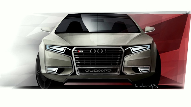 Sketch Audi S5 
